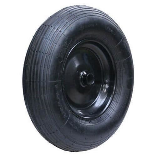 Skottkärrehjul - UNBRANDED - 4.00-8 - 4 lager - 204kg - Tung stål fälg