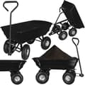 Miniatyrbild 6 av 6: Tipping Garden Cart - SPRINGOS - Maxbelastning 250 Kg - Grön