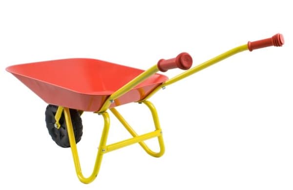 SPRING SUMMER Wheel Barrow Red