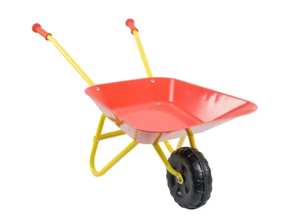 SPRING SUMMER Wheel Barrow Red