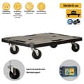 Miniatyrbillede 3 af 3: Artplast Platform Med Hjul Dolly 58x38x12 Cm Sort