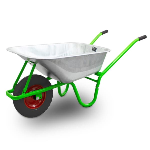 Stark Konstruktion Skottk�rra 250kg Tr�dg?rdsvagn 100L Helhjul BITUXX