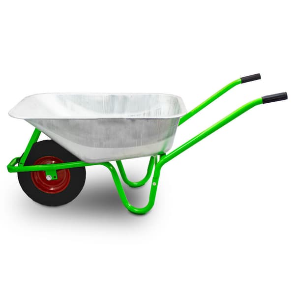 Stark Konstruktion Skottk�rra 250kg Tr�dg?rdsvagn 100L Helhjul BITUXX