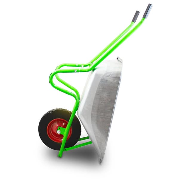 Stark Konstruktion Skottk�rra 250kg Tr�dg?rdsvagn 100L Helhjul BITUXX
