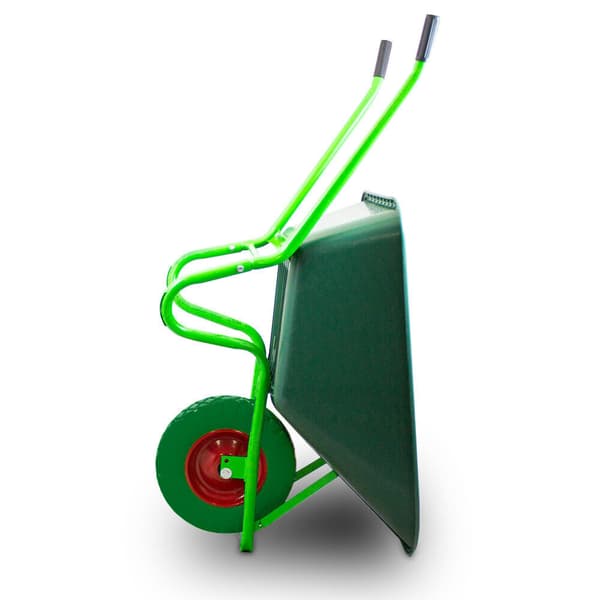 Havetrilleb?r 250kg 100L PVC SK?L + HELT GR?NT TUBELESS HJUL