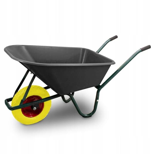 Kest�v� kottik�rryt vahvalla PVC-kulholla ja tukevalla py�r�ll� 250 kg
