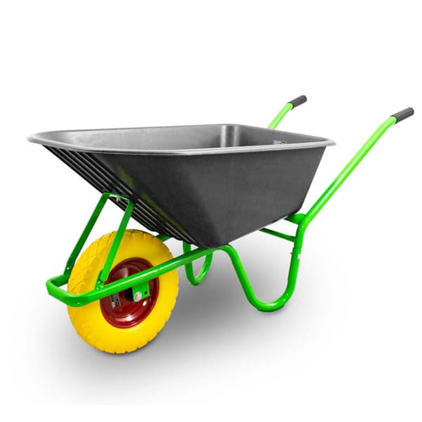 Kest�v� kottik�rryt vahvalla PVC-kulholla ja tukevalla py�r�ll� 250 kg