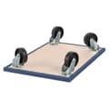 Miniatyrbillede 2 af 5: Kreator Læsseplatform Med Hjul 400x650 Mm 400kg