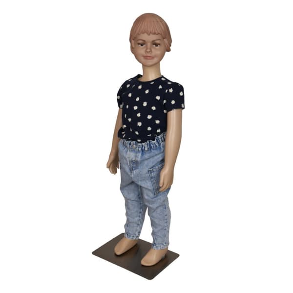 Pigemannequin til b?rn i hele kroppen, 90 cm, udstilling