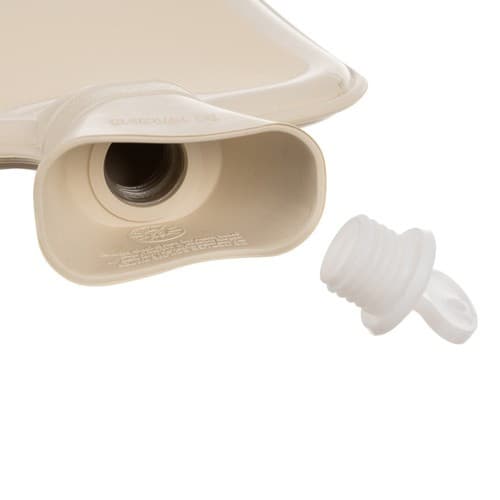 Varmvattenflaska i gummi i plysch kattskydd 1800ml Mjuk f�r vintern
