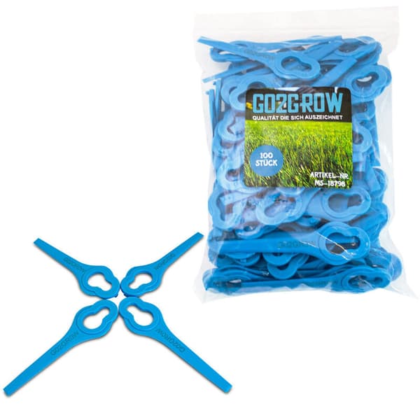 S?t plastknive blade gr?strimmer buske trimmer pl?neklipper