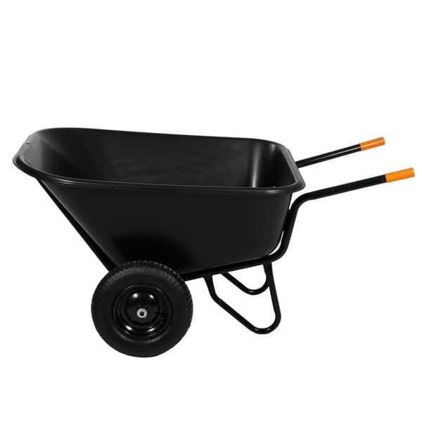 Springos® Trädgårdsvagn 300 Liter med Två Hjul