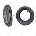 Miniatyrbild 1 av 5: Car Tire Cart Kit 4.80/4.00-8 Inre och yttre däck Inre och yttre däcksats 16 vagn