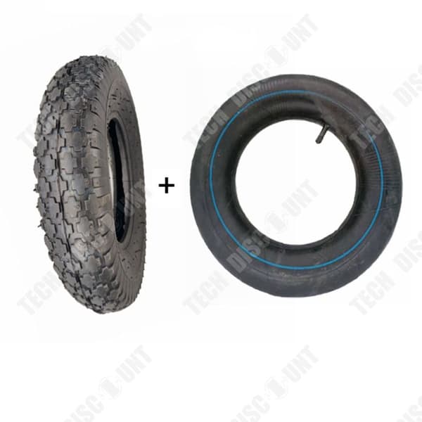 Car Tire Cart Kit 4.80/4.00-8 Inre och yttre däck Inre och yttre däcksats 16 vagn