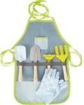 Miniatyrbild 2 av 4: Trädgårdsförkläde för barn - Petit Pied - Med handskar och 4 trädgårdsredskap