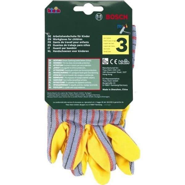 Klein - 8120 - Ett par Bosch arbetshandskar i tyg