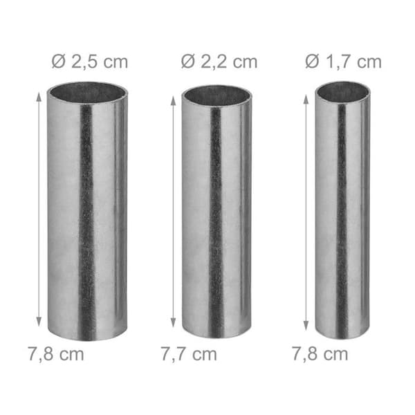 Relaxdays Skottkärrehjul gummi 4.00-6, reservaxel, punkteringsfritt, axel, 3 adaptrar, 100 kg, svart-röd