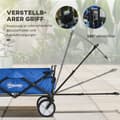 Miniatyrbild 5 av 9: Hopfällbar Handvagn, 93x49x75-100 cm, Mörkblå