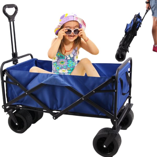 TRÄDGÅRDSVAGN HOPPVÄRD TRANSPORT 100 kg