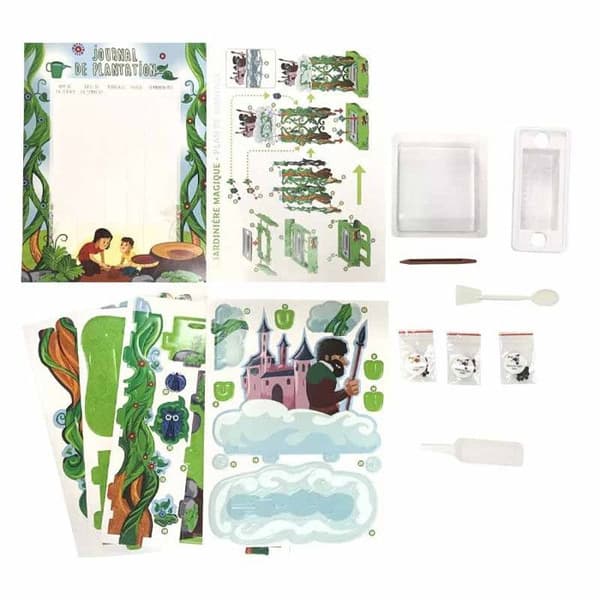 Kreativkit - Min magiska trädgård - Barn - Mini trädgård - Från 6 år - Kreativa aktiviteter