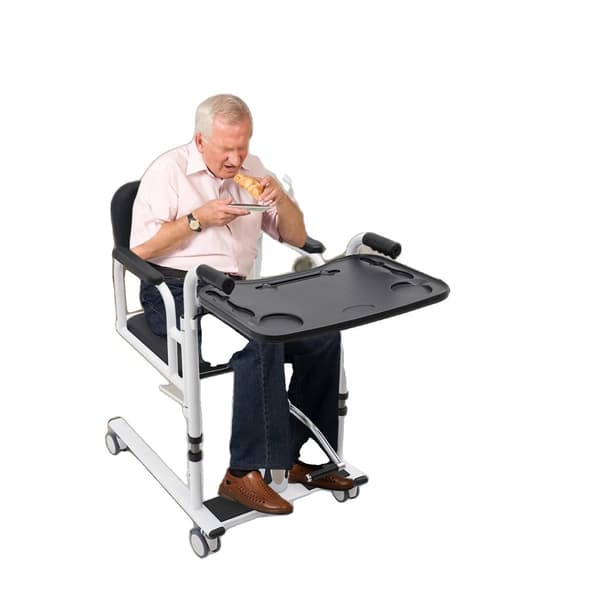Hydraulisk patientlyft, justerbar höjd, 150 kg kapacitet