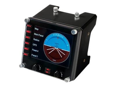 Saitek Pro Flight Instrument Panel - Instrumentpanel till flygsimulator - kabelansluten - för PC