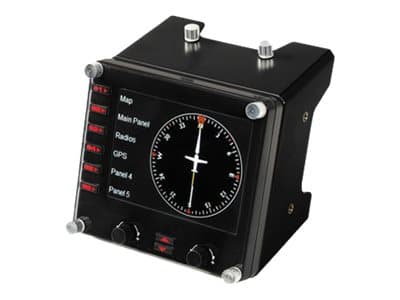 Saitek Pro Flight Instrument Panel - Instrumentpanel till flygsimulator - kabelansluten - för PC
