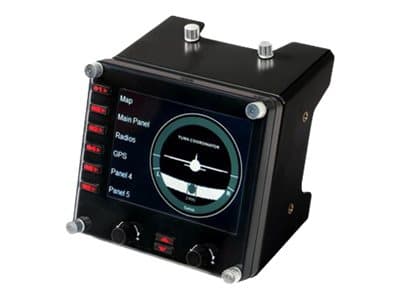 Saitek Pro Flight Instrument Panel - Instrumentpanel till flygsimulator - kabelansluten - för PC