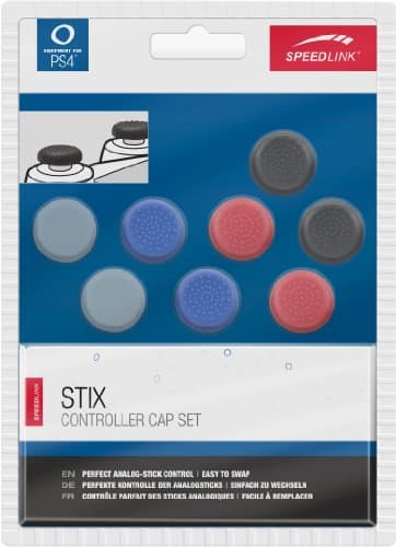 SPEEDLINK SL-4524-MTCL STIX Controller Cap Set - Hetter for spillkontroll - for Sony DualShock 4