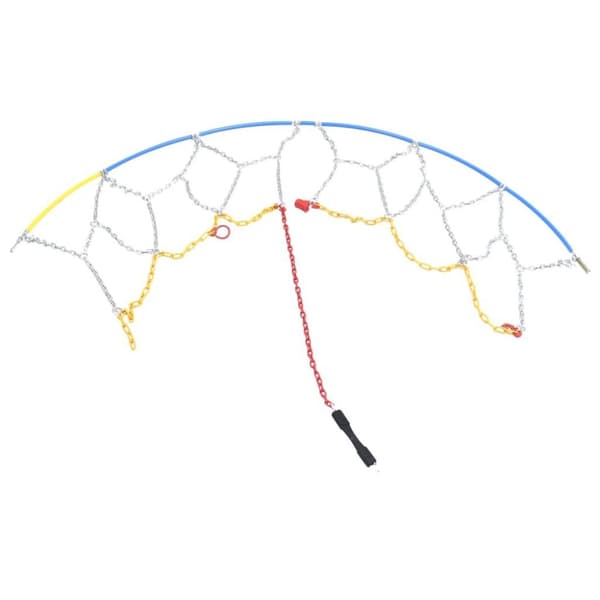 vidaXL Snökedjor till bil 2-pack 16 mm SUV 4x4 storlek 400