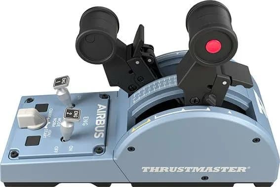 Thrustmaster Civil Aviation (TCA) Officer Pack Airbus Edition - Joystick og gasspedal - kablet - for PC