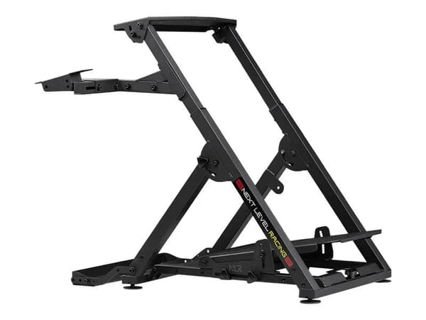 Next Level Racing Wheel Stand 2.0 - Ställ med cockpitratt/pedaler för racingsimulator - kolstål