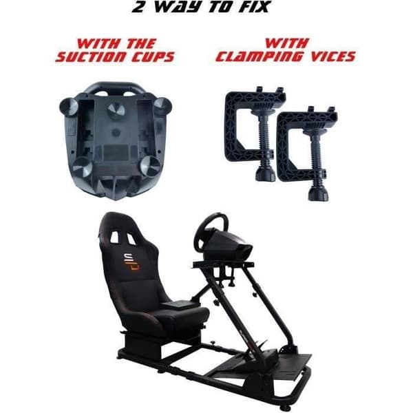 Superdrive - GS850-X Racing Wheel med manuell växling, 3 pedaler och växlingspaddlar för Xbox