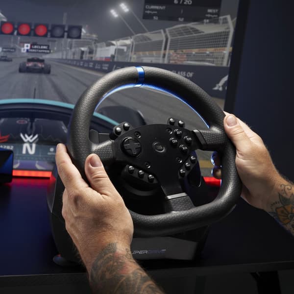 SUPERDRIVE Sada volantu a pedálů SV950/ PS4/ PC/ Xbox Series X/S