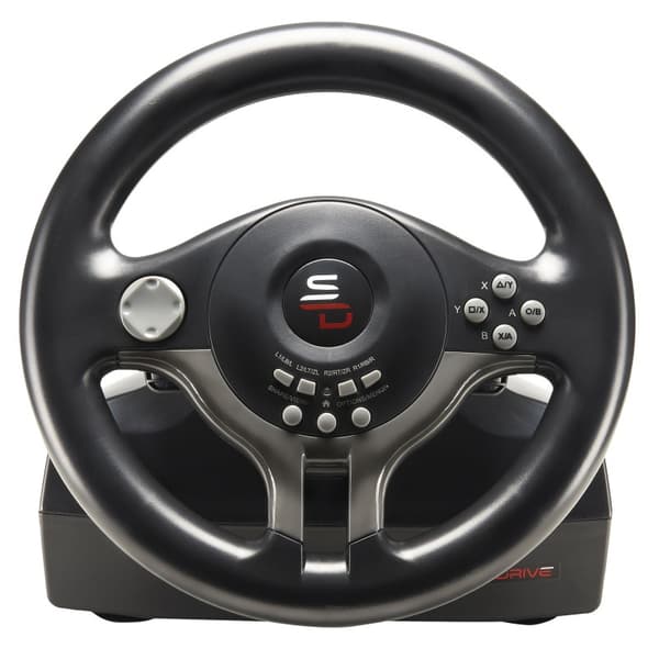 SUPERDRIVE Sada volantu a pedálů SV250/ PS3/ PS4/ Xbox One/ Nintendo Switch/ PC