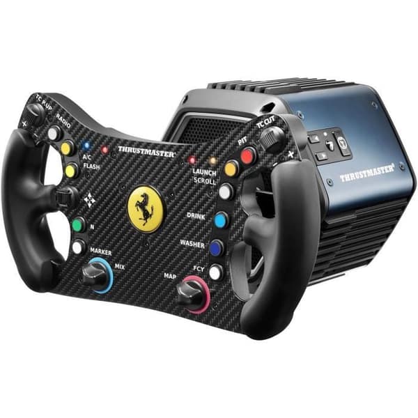Ratt - THRUSMASTER - Ferrari 488 GT3 Wheel Add-On - Svart och Röd