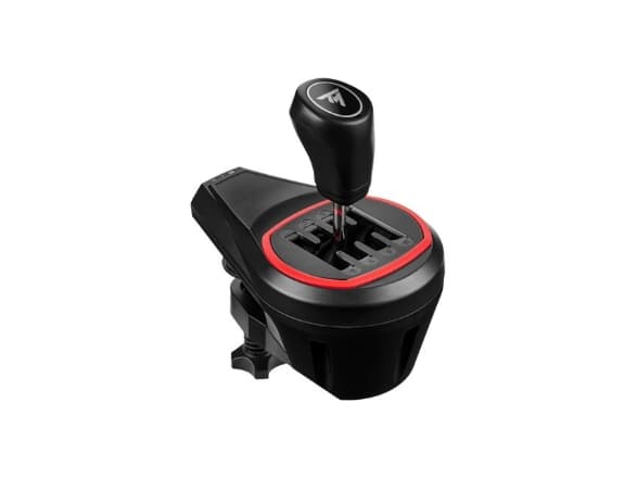 Thrustmaster TH8S Shifter, Ralliratti, Musta, Punainen, 130 mm, 220 mm, 240 mm, 655 g