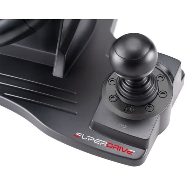 Volant Gaming - SUBSONIC - Superdrive GS550 - Inbyggd växelspak - Switch, Xbox, PS3, PS4 och PC - Svart