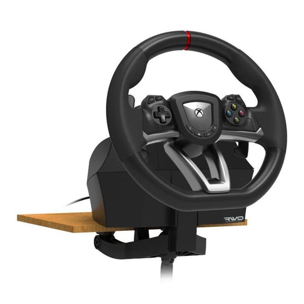 Racinghjul - HORI - Overdrive - Pedaler ingår - PC och Xbox kompatibel - Svart