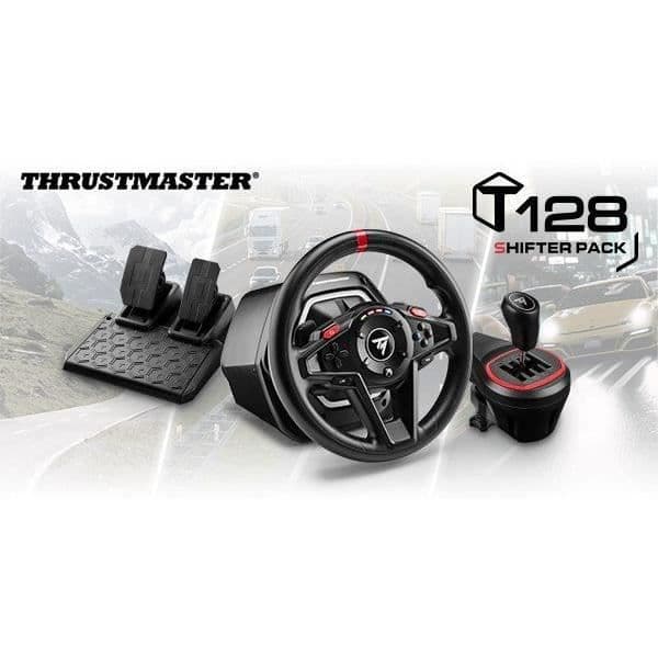 Spelratt - THRUSTMASTER - T128 X SHIFTER PACK - För Xbox Series XS Xbox One och PC - Svart och röd