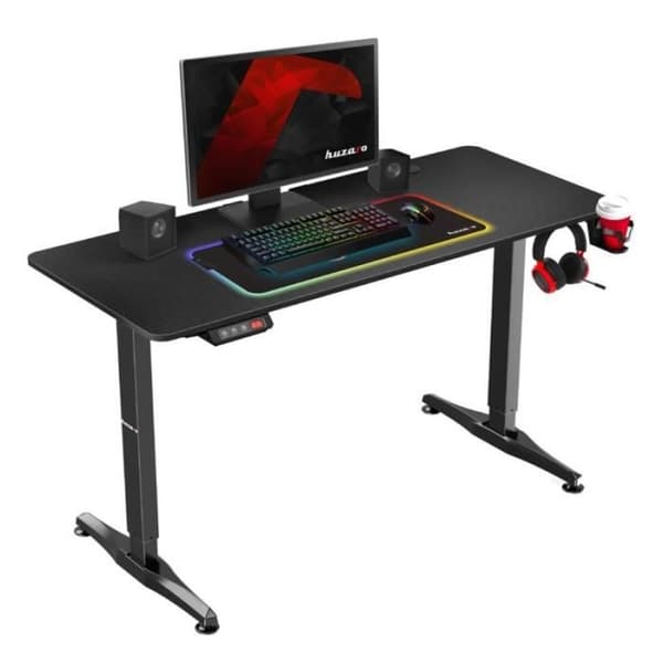 huzaro GAMING DESK HERO 8.5 SVART - HZ-Hero 8.5