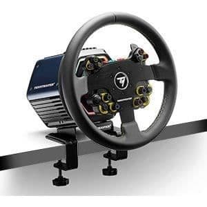 PC/PS4/PS5/Xbox ratt - THRUSTMASTER - Evo Racing 32R - Läder Läder/Aluminium struktur 32cm Magnetiska paddlar 25 knappar 7 LEDS