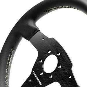 PC/PS4/PS5/Xbox ratt - THRUSTMASTER - Evo Racing 32R - Läder Läder/Aluminium struktur 32cm Magnetiska paddlar 25 knappar 7 LEDS