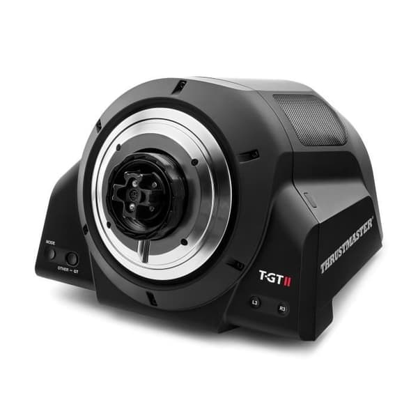 Thrustmaster T-GT II, ratt officiellt licensierat för PlayStation 5 och Gran Turismo, med tre pedalvevar (PS4, PC-kompatibel)