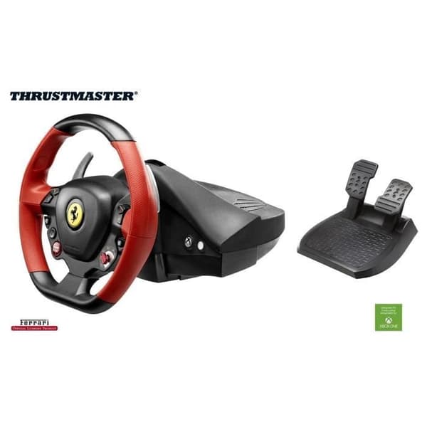 THRUSTMASTER Ratt FERRARI 458 SPIDER Racing Wheel - Xbox One
