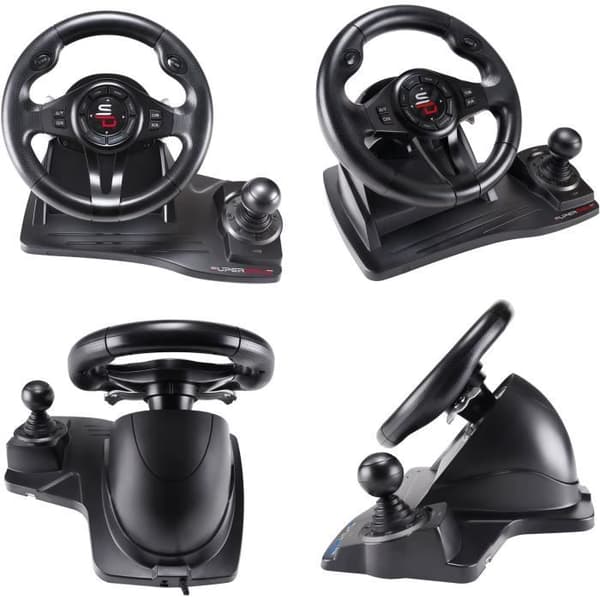 Racing ratt - SUPERDRIVE - GS550 - Med pedal - Växelspak - Vibrationer - Multi-plattformar