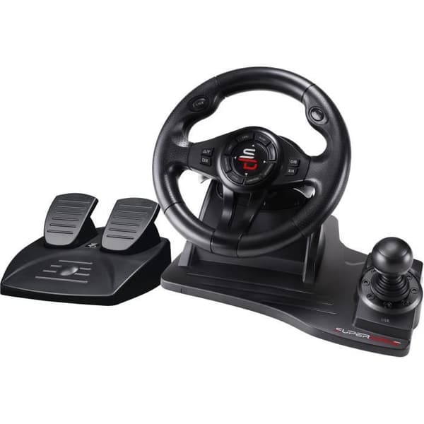 Racing ratt - SUPERDRIVE - GS550 - Med pedal - Växelspak - Vibrationer - Multi-plattformar