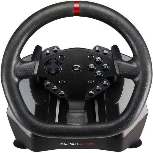 Körhjul - SUPERDRIVE - GS950-X - 900° - Manuell växelspak - 3 pedaler - Växelpaddlar