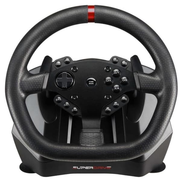 Körhjul - SUPERDRIVE - GS950-X - 900° - Manuell växelspak - 3 pedaler - Växelpaddlar