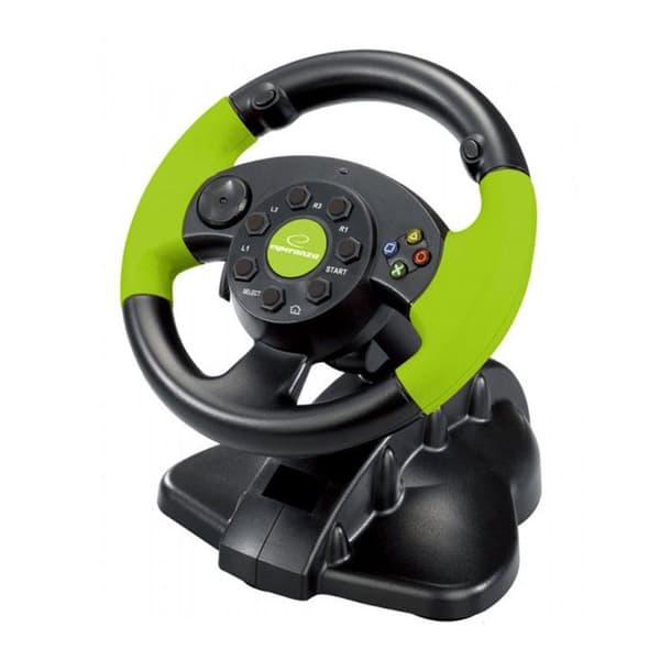Flygande ensemble och pedaler - Esperanza - High Octane XBOX Edition - Trådad - Multi-plattform - Svart
